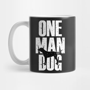 One man dog Mug